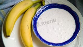 Сметанно банановый крем для торта