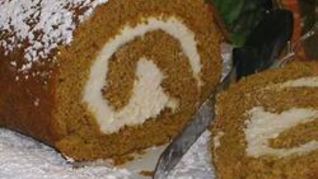 Тыквенный рулет с кремом из Филадельфии