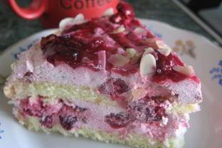 Вишневый крем для торта