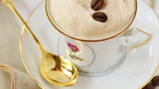 Взбитый кофе со сливками