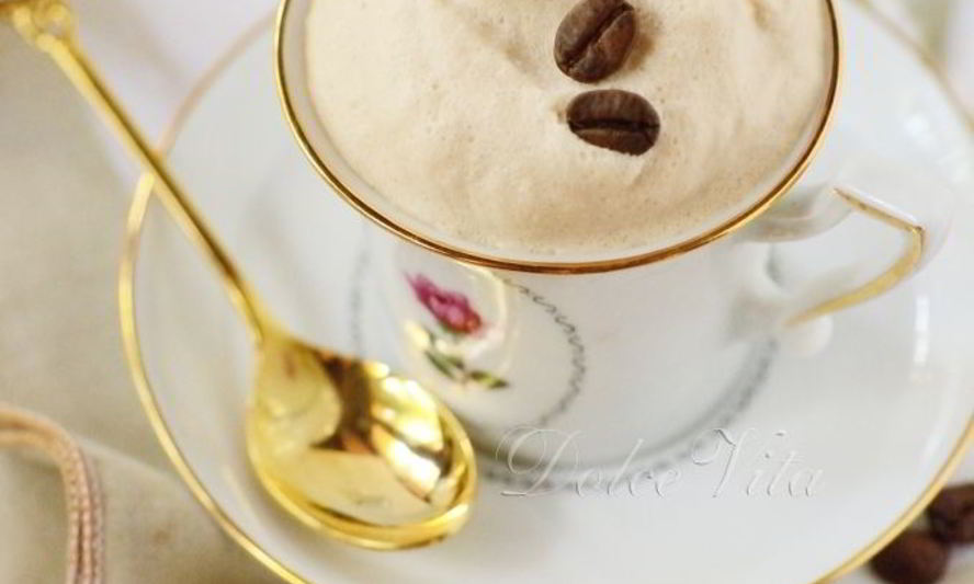 Рецепт взбитого кофе со сливками