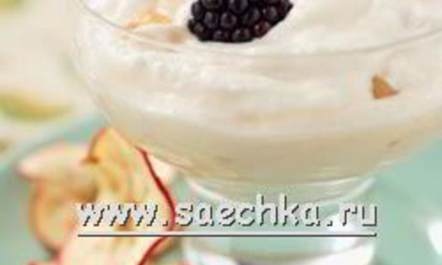 Рецепт яблочного крема