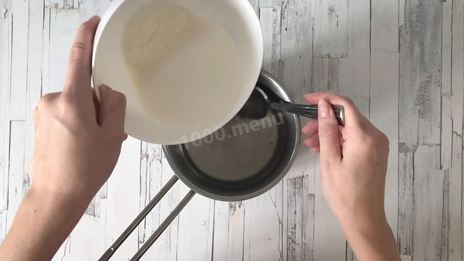 яблоки с кремом по-португальски