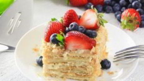 заварной крем для наполеона без яиц