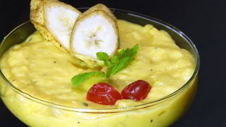 Заварной крем с бананом