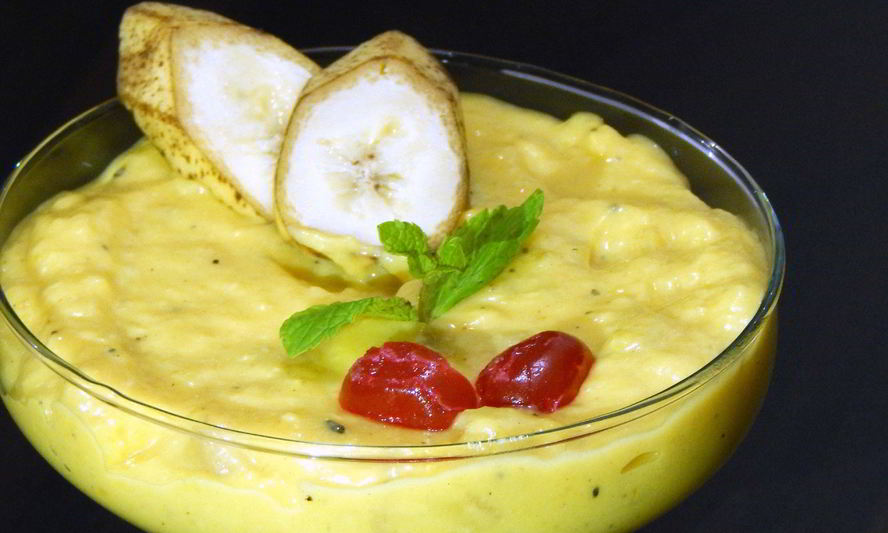 Рецепт заварного крема с бананом