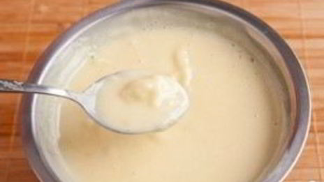 заварной крем со сметаной