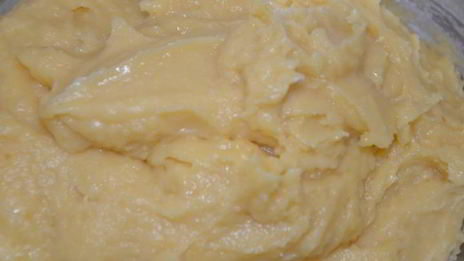 заварные колечки с творожным кремом