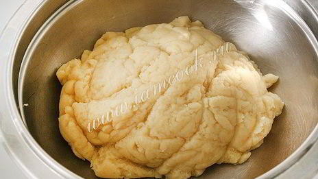 заварные кольца с творожным кремом