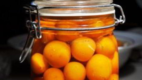 кумкваты в шоколаде