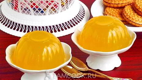 лимонно-медовое желе