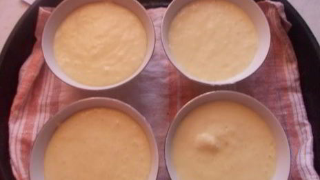 лимонный пудинг