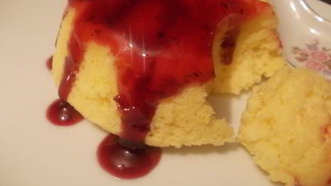 лимонный пудинг