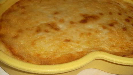 манный пудинг с изюмом