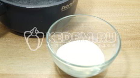 манный пудинг с медом