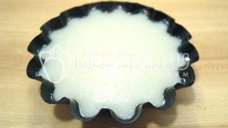 манный пудинг с медом