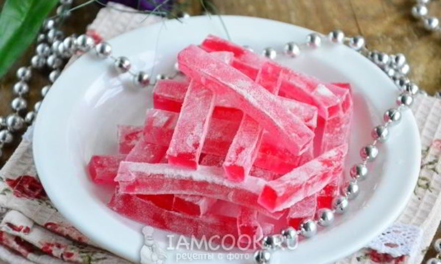 Рецепт жевательного мармелада