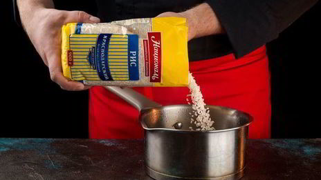 морковный пудинг с рисом и творогом