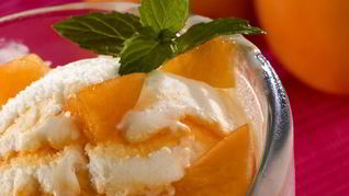 Абрикосовое мороженое с медом