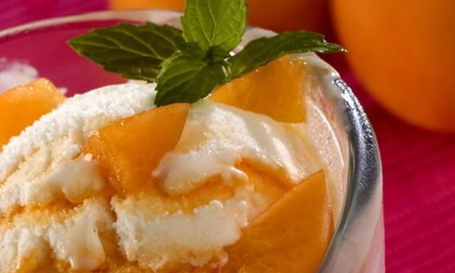 Рецепт абрикосового мороженого с медом