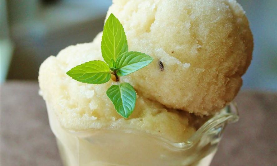 Рецепт бананового мороженого сорбет