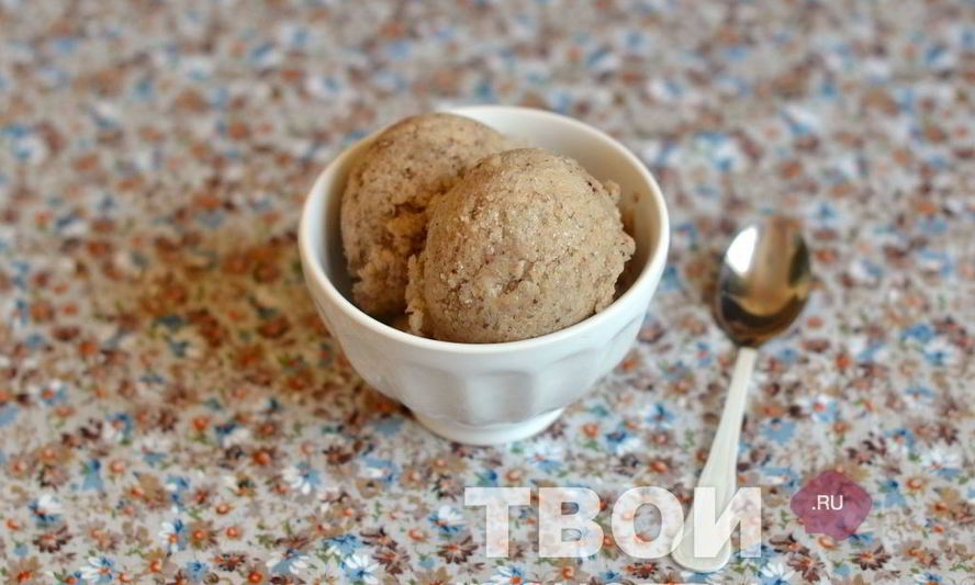 Рецепт быстрого бананового мороженого с шоколадом