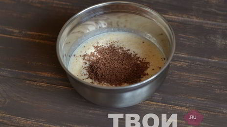 быстрое банановое мороженое с шоколадом