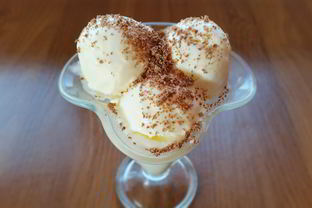 Быстрое домашнее мороженое из сгущенки