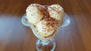 Быстрое домашнее мороженое из сгущенки