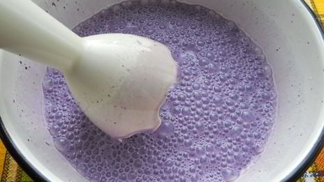 черничное мороженое с лимонной цедрой