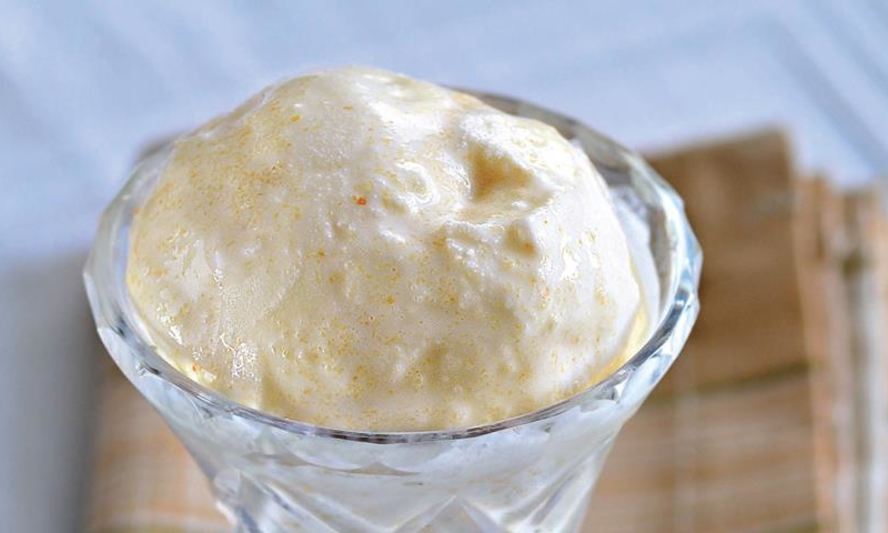 Рецепт чесночного мороженого