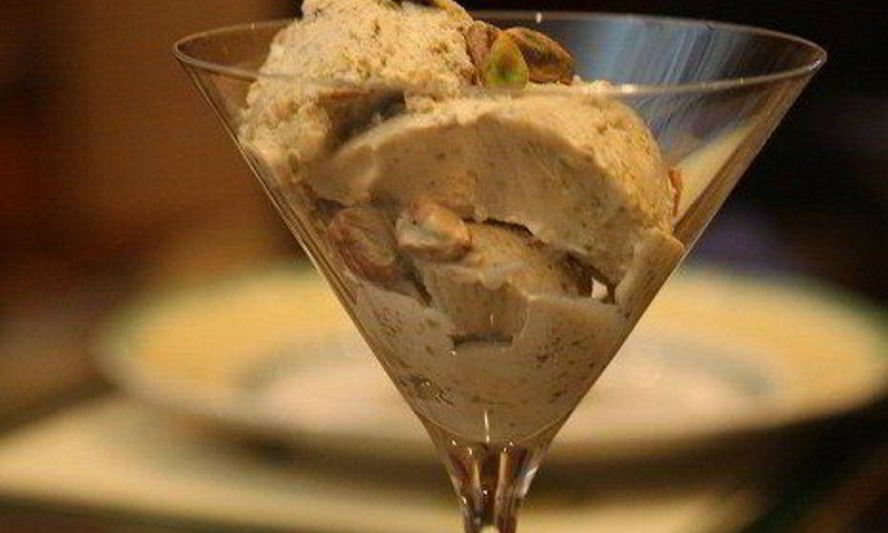 Рецепт фисташкового мороженого