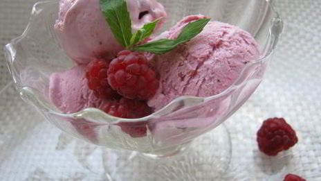 фруктовое мороженое со сгущенкой