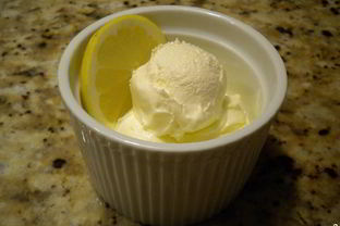 Лимонное мороженое