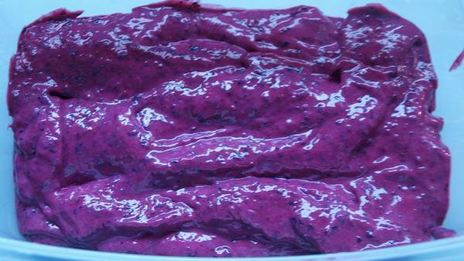 мороженое черносмородиновое