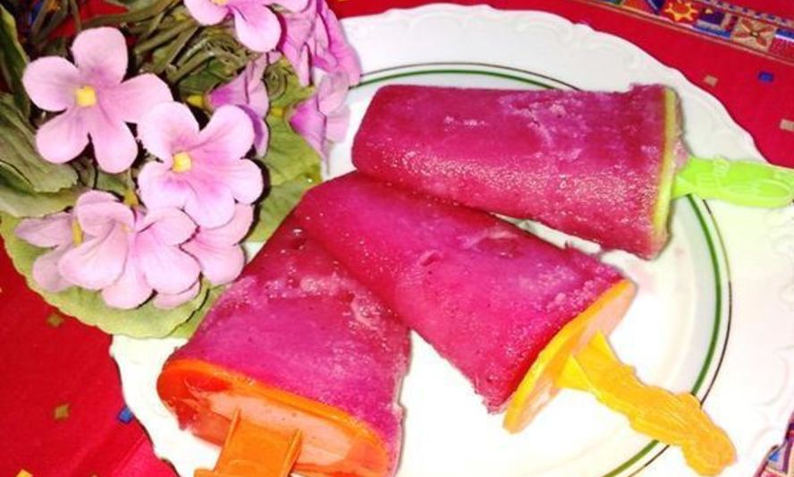 Рецепт мороженого фруктовый лед