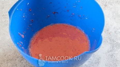 мороженое из банана и клубники