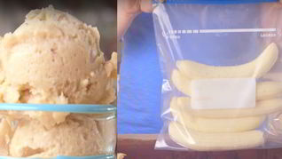 Мороженое из банана