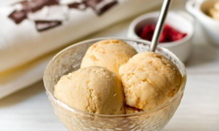 Рецепт мороженого из хурмы с кардамоном и медом