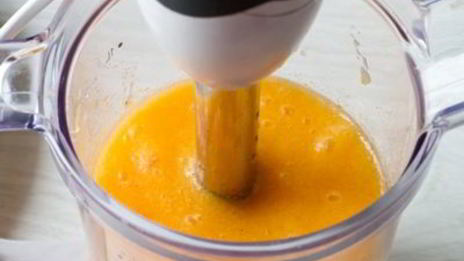 мороженое из хурмы с кардамоном и медом