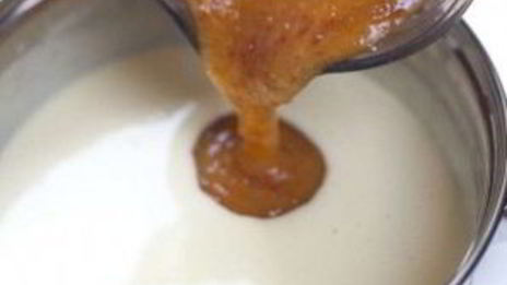 мороженое из персиков