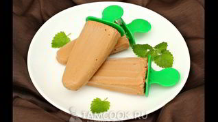 Мороженое из шоколада и зефира