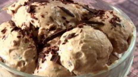 мороженое из творога с шоколадом