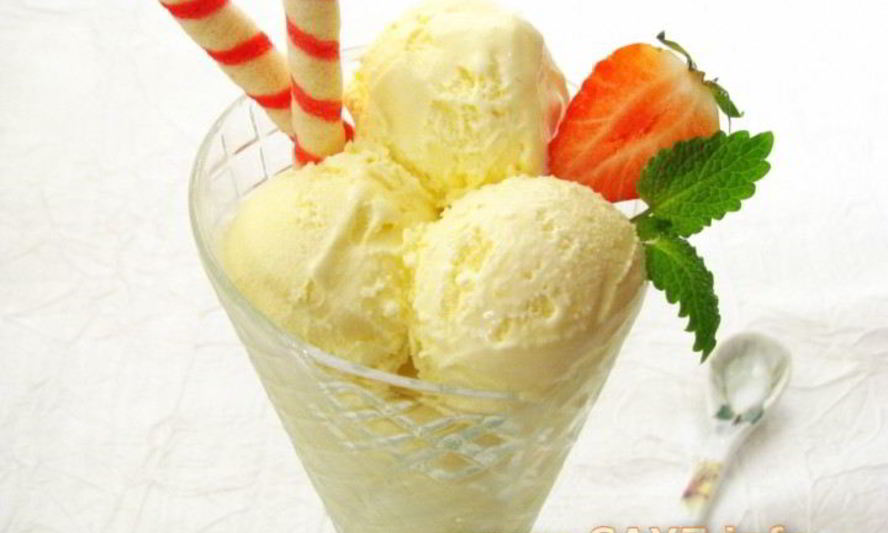 Рецепт мороженого лимонного