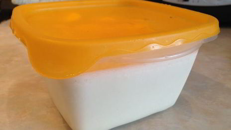 мороженое с лимонным соком