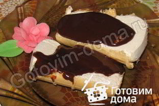 Мороженое с шоколадом