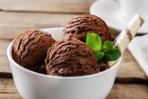 Мороженое со вкусом кофе