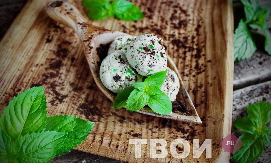 Рецепт мятного мороженого