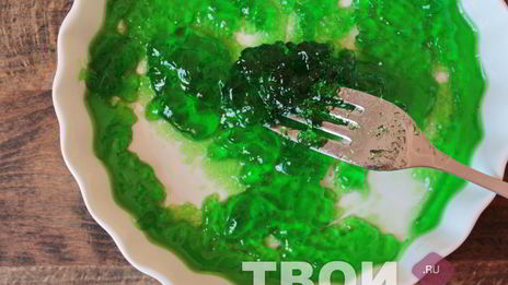 мятное мороженое