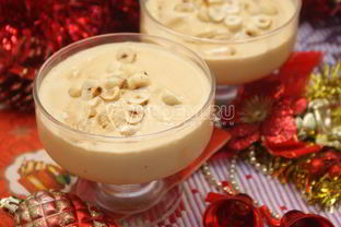 Новогодний десерт-мороженое Крем-брюле